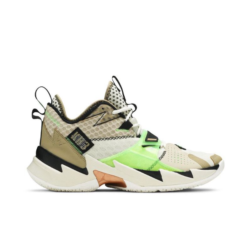 Ανδρικά Παπούτσια Air Jordan Why Not Zer0.3 Pf Μπεζ Olive Πράσινος Μαύρος