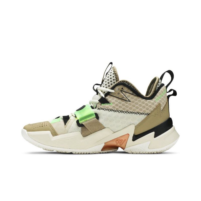 Ανδρικά Παπούτσια Air Jordan Why Not Zer0.3 Pf Μπεζ Olive Πράσινος Μαύρος