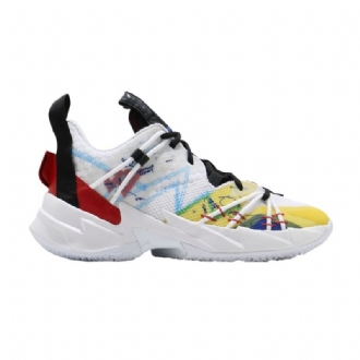 Ανδρικά Παπούτσια Air Jordan Why Not Zer0.3 Se Pf Άσπρο Μαύρα Κόκκινα Κίτρινα