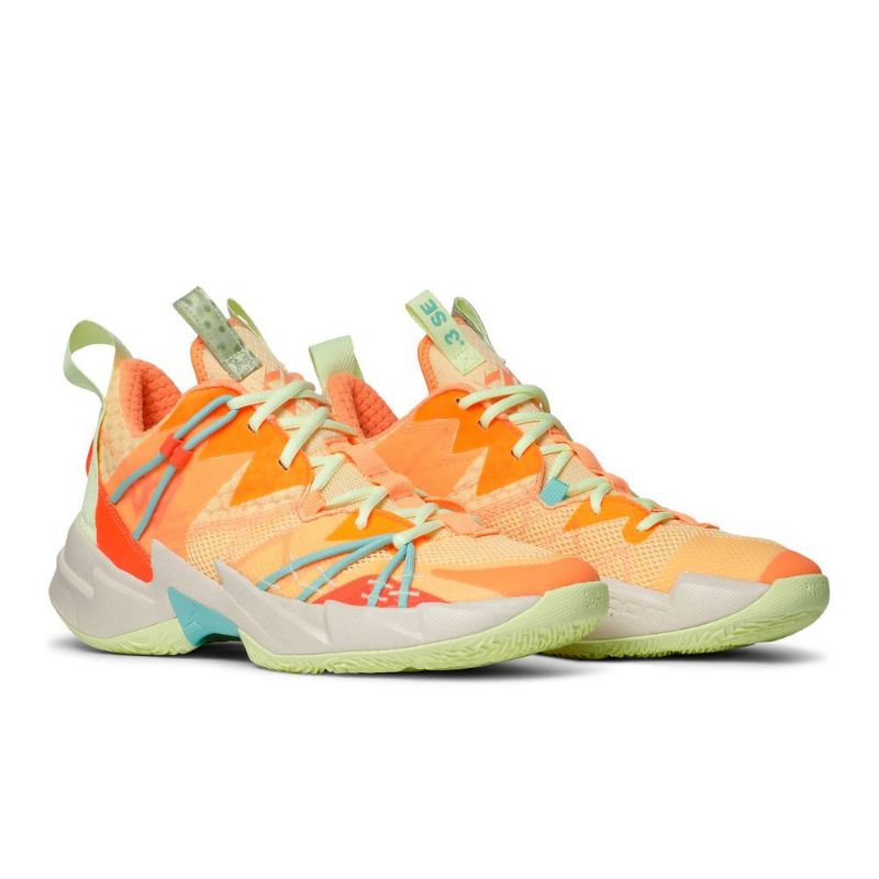 Ανδρικά Παπούτσια Air Jordan Why Not Zer0.3 Se Ροζ Πορτοκάλι Κίτρινος Μπλε