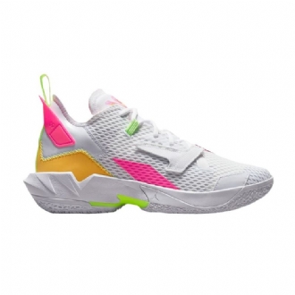Ανδρικά Παπούτσια Air Jordan Why Not Zer0.4 Άσπρο Κίτρινος Ροζ