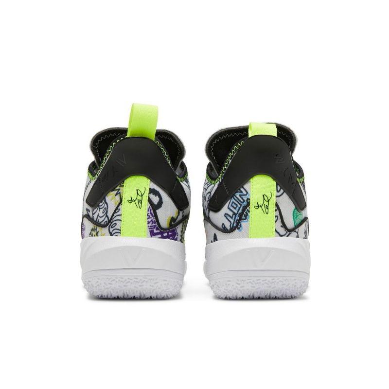 Ανδρικά Παπούτσια Air Jordan Why Not Zer0.4 Άσπρο Πολύχρωμα