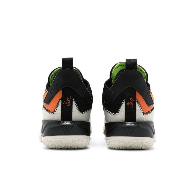 Ανδρικά Παπούτσια Air Jordan Why Not Zer0.4 Λευκά Μαύρα Πορτοκαλί