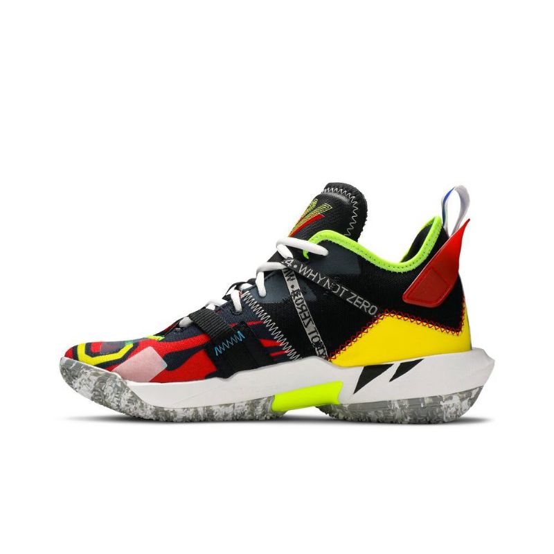Ανδρικά Παπούτσια Air Jordan Why Not Zer0.4 Μαύρα Πολύχρωμα