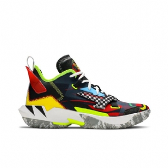 Ανδρικά Παπούτσια Air Jordan Why Not Zer0.4 Μαύρα Πολύχρωμα