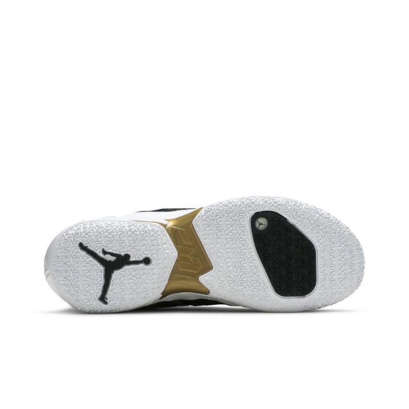 Ανδρικά Παπούτσια Air Jordan Why Not Zer0.4 Μαύρος Χρυσός Άσπρο
