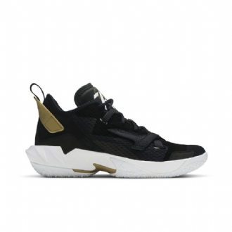 Ανδρικά Παπούτσια Air Jordan Why Not Zer0.4 Μαύρος Χρυσός Άσπρο