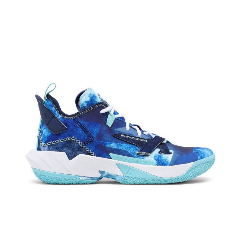 Ανδρικά Παπούτσια Air Jordan Why Not Zer0.4 Μπλε Άσπρο Σκούρο