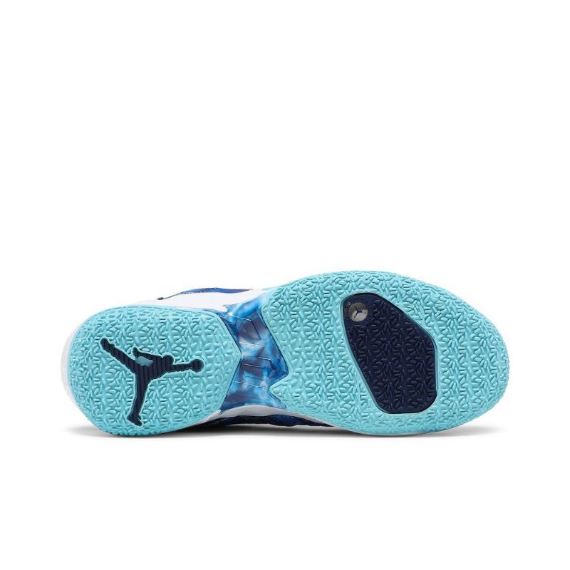 Ανδρικά Παπούτσια Air Jordan Why Not Zer0.4 Μπλε Άσπρο Σκούρο