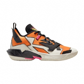 Ανδρικά Παπούτσια Air Jordan Why Not Zer0.4 Pf Άσπρο Μαύρος Πορτοκάλι