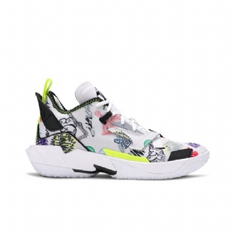 Ανδρικά Παπούτσια Air Jordan Why Not Zer0.4 Pf Άσπρο Πολύχρωμα