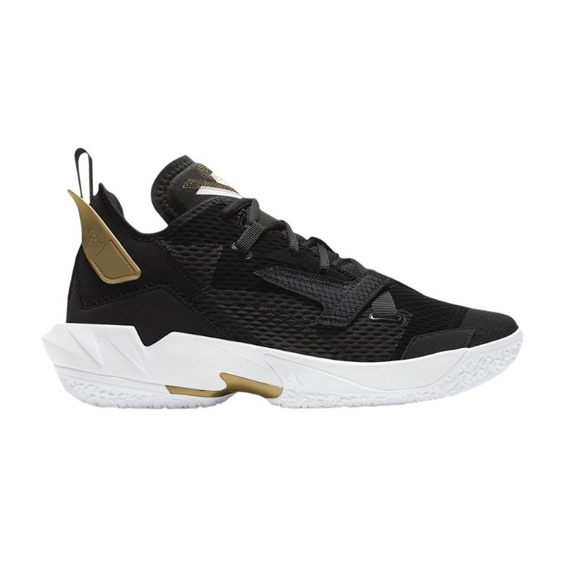 Ανδρικά Παπούτσια Air Jordan Why Not Zer0.4 Pf Μαύρος Άσπρο Χρυσός