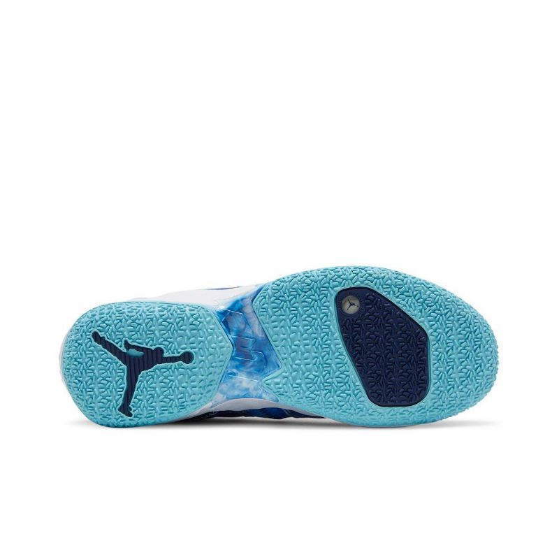 Ανδρικά Παπούτσια Air Jordan Why Not Zer0.4 Pf Μπλε Άσπρο Σκούρο