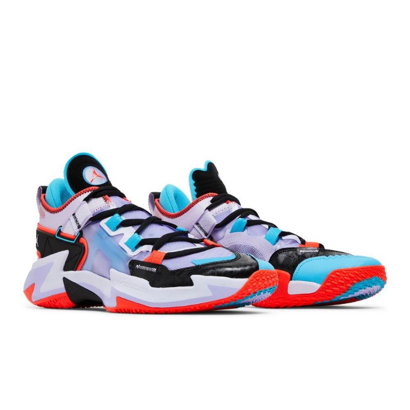 Ανδρικά Παπούτσια Air Jordan Why Not Zer0.5 Μωβ Μαύρος Μπλε Κόκκινος