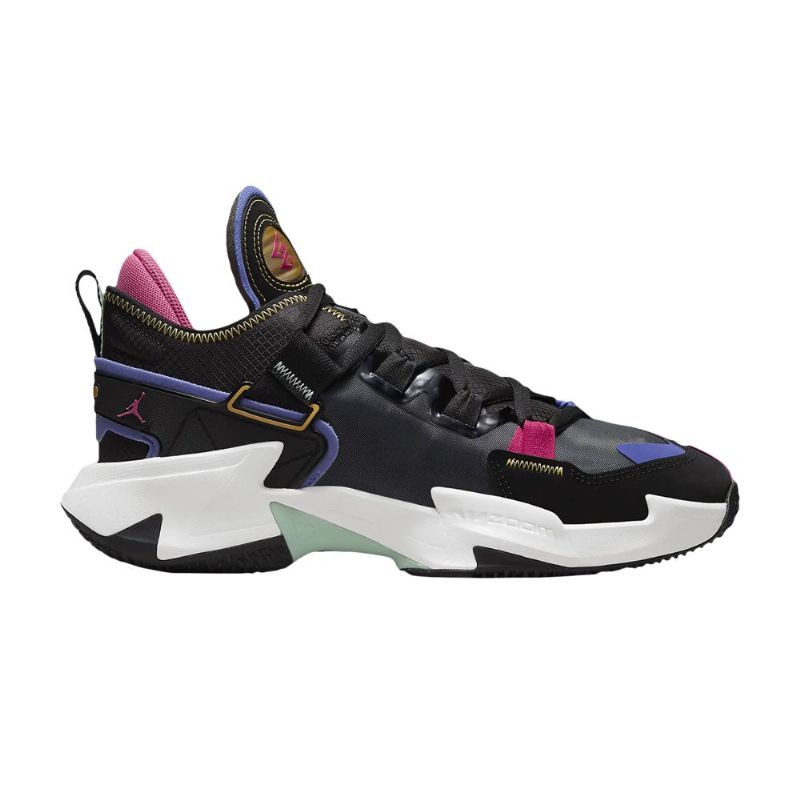 Ανδρικά Παπούτσια Air Jordan Why Not Zer0.5 Pf Μαύρος Μωβ Ροζ Πράσινος