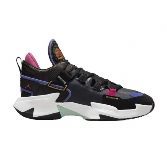 Ανδρικά Παπούτσια Air Jordan Why Not Zer0.5 Pf Μαύρος Μωβ Ροζ Πράσινος