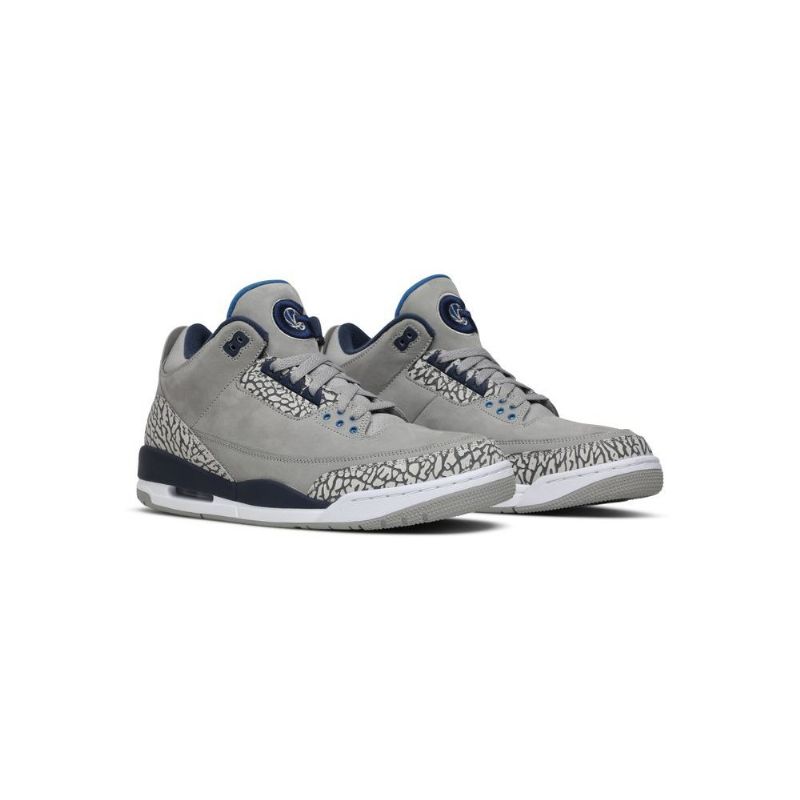 Ανδρικά Παπούτσια Air Jordan 3 Pe Γκρί Σκούρο Μπλε