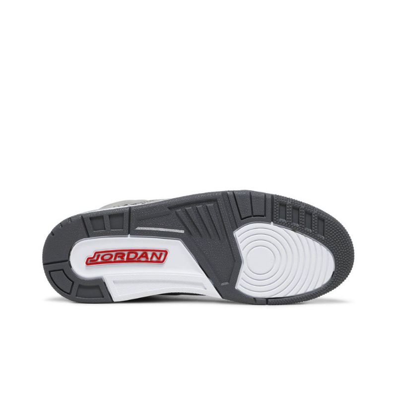 Ανδρικά Παπούτσια Air Jordan 3 Retro Ασήμι Γκρί