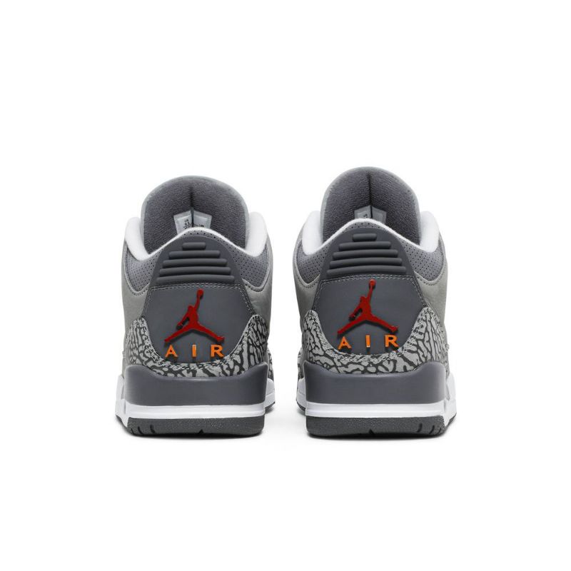 Ανδρικά Παπούτσια Air Jordan 3 Retro Ασήμι Γκρί