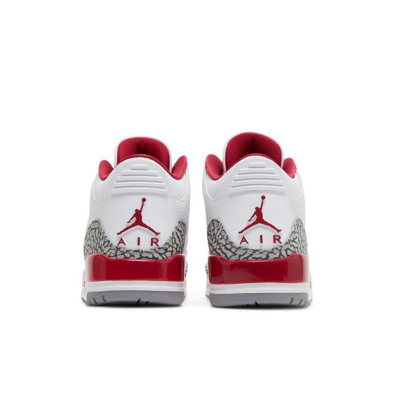 Ανδρικά Παπούτσια Air Jordan 3 Retro Άσπρο Κόκκινος Γκρί