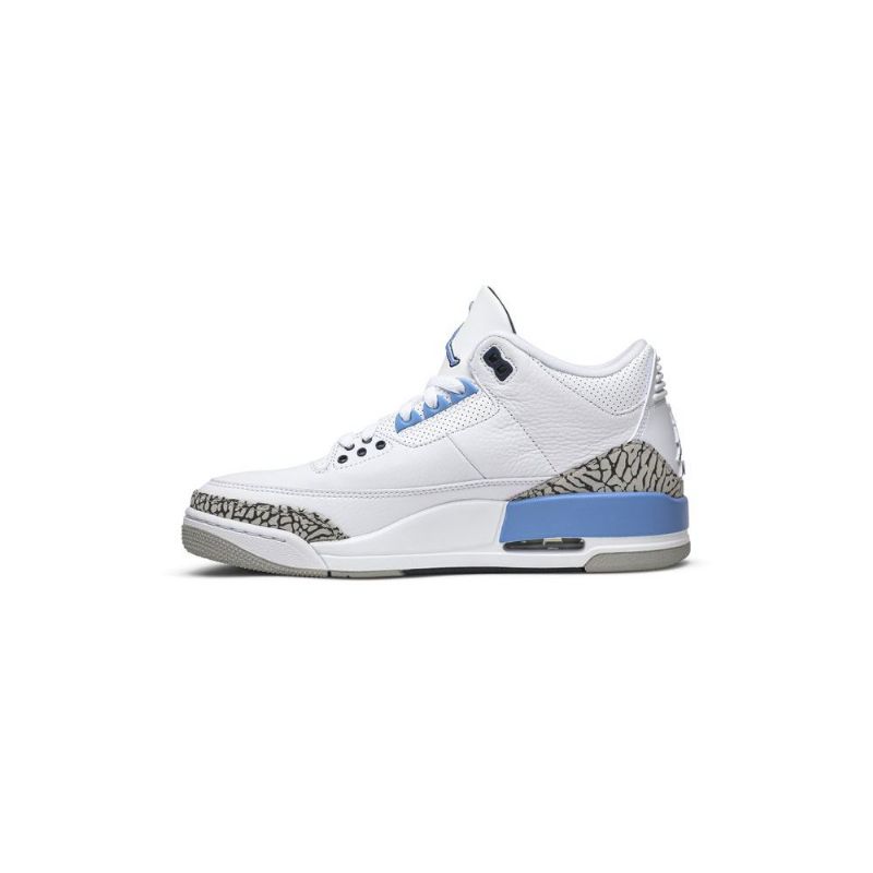 Ανδρικά Παπούτσια Air Jordan 3 Retro Άσπρο Μπλε Γκρί