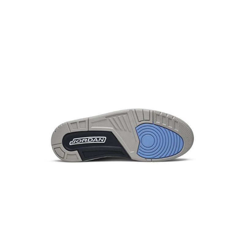 Ανδρικά Παπούτσια Air Jordan 3 Retro Άσπρο Μπλε Γκρί