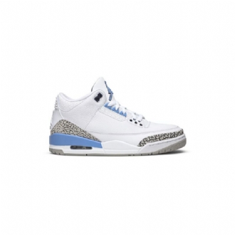 Ανδρικά Παπούτσια Air Jordan 3 Retro Άσπρο Μπλε Γκρί