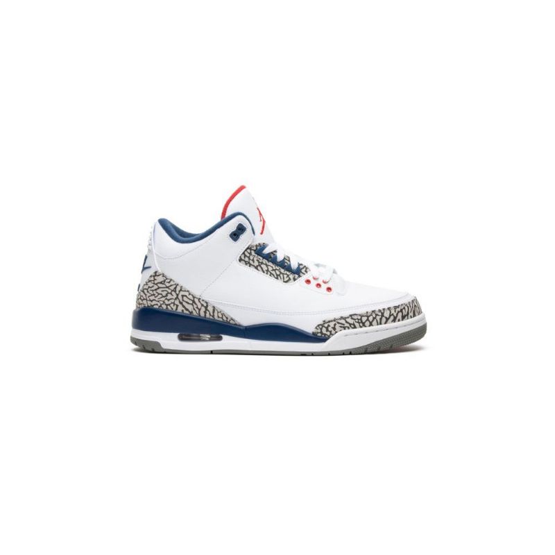 Ανδρικά Παπούτσια Air Jordan 3 Retro Και Άσπρο Μπλε Γκρί