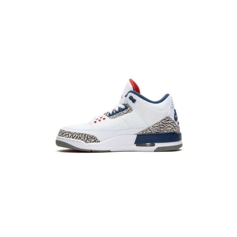 Ανδρικά Παπούτσια Air Jordan 3 Retro Και Άσπρο Μπλε Γκρί