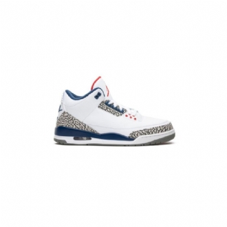 Ανδρικά Παπούτσια Air Jordan 3 Retro Και Άσπρο Μπλε Γκρί