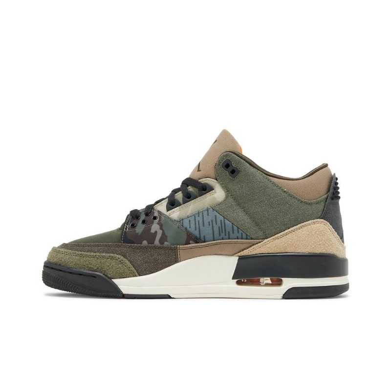 Ανδρικά Παπούτσια Air Jordan 3 Retro Καστανός Πράσινος Γκρί
