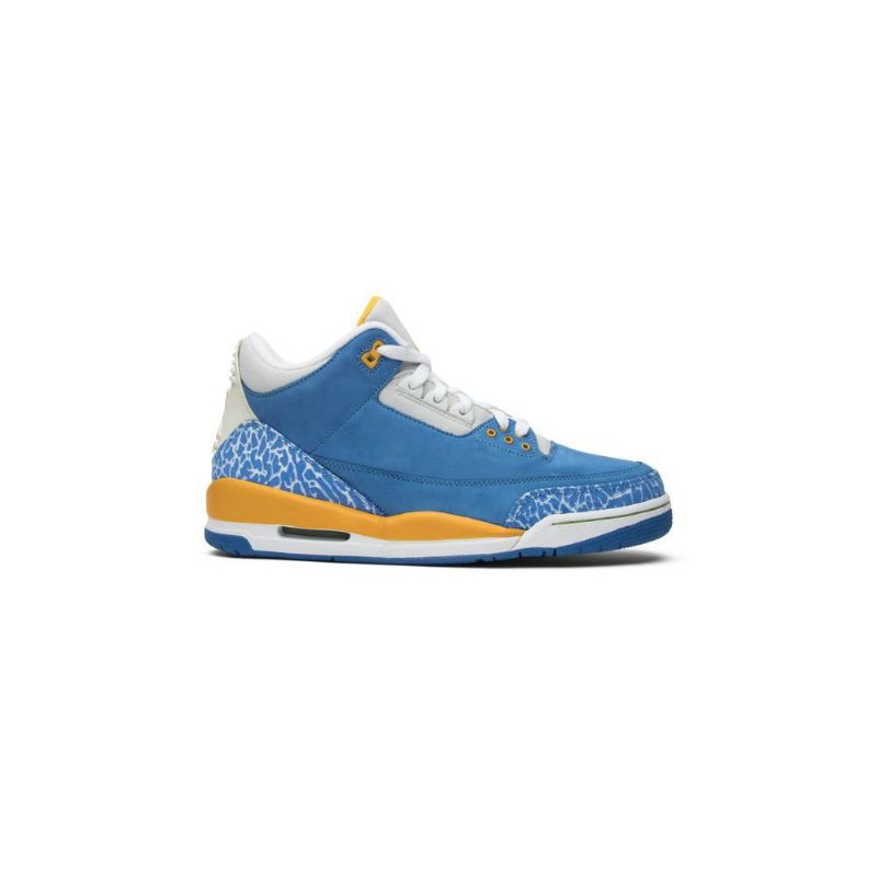 Ανδρικά Παπούτσια Air Jordan 3 Retro Ls Μπλε Άσπρο Χρυσός