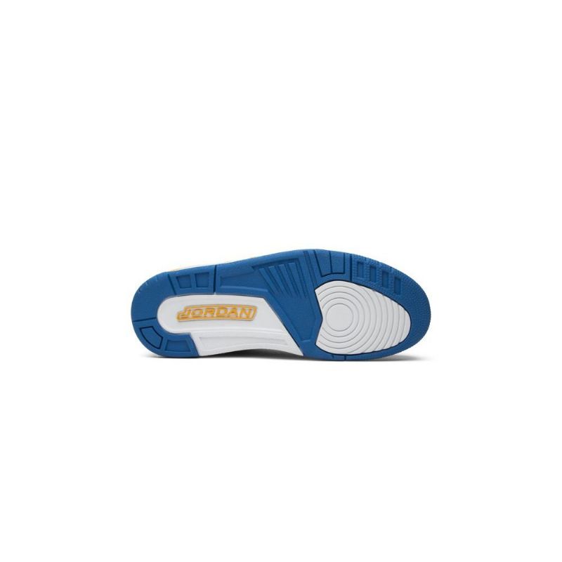 Ανδρικά Παπούτσια Air Jordan 3 Retro Ls Μπλε Άσπρο Χρυσός