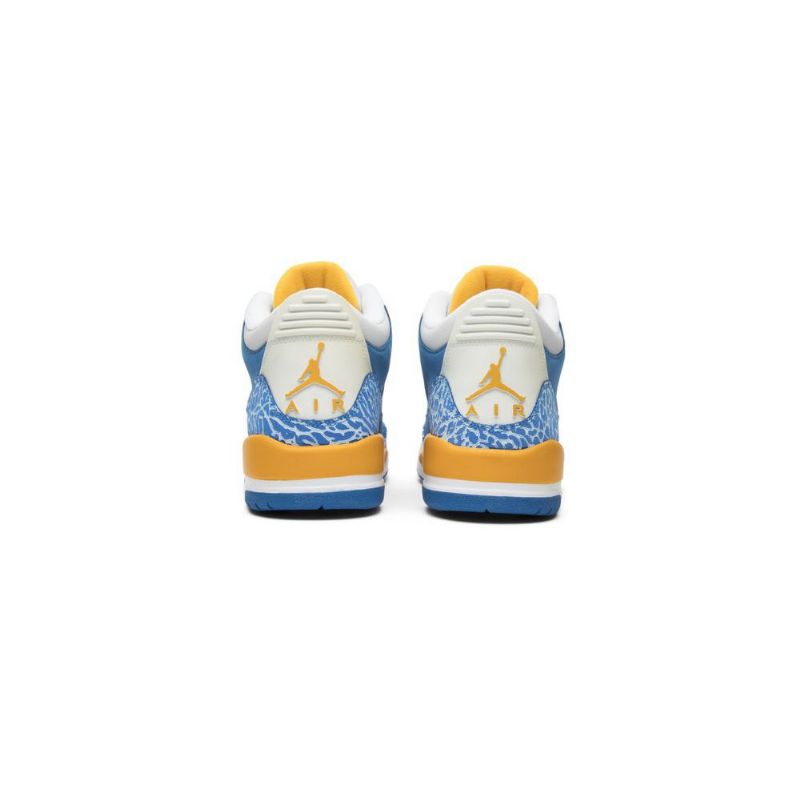 Ανδρικά Παπούτσια Air Jordan 3 Retro Ls Μπλε Άσπρο Χρυσός