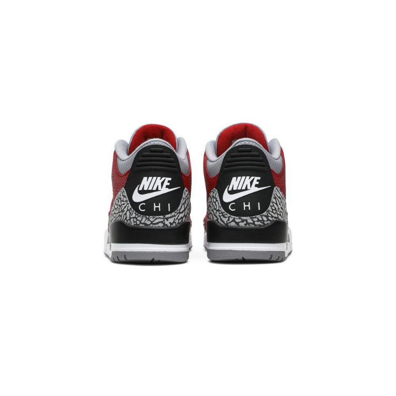 Ανδρικά Παπούτσια Air Jordan 3 Retro Se Κόκκινος Γκρί Μαύρος