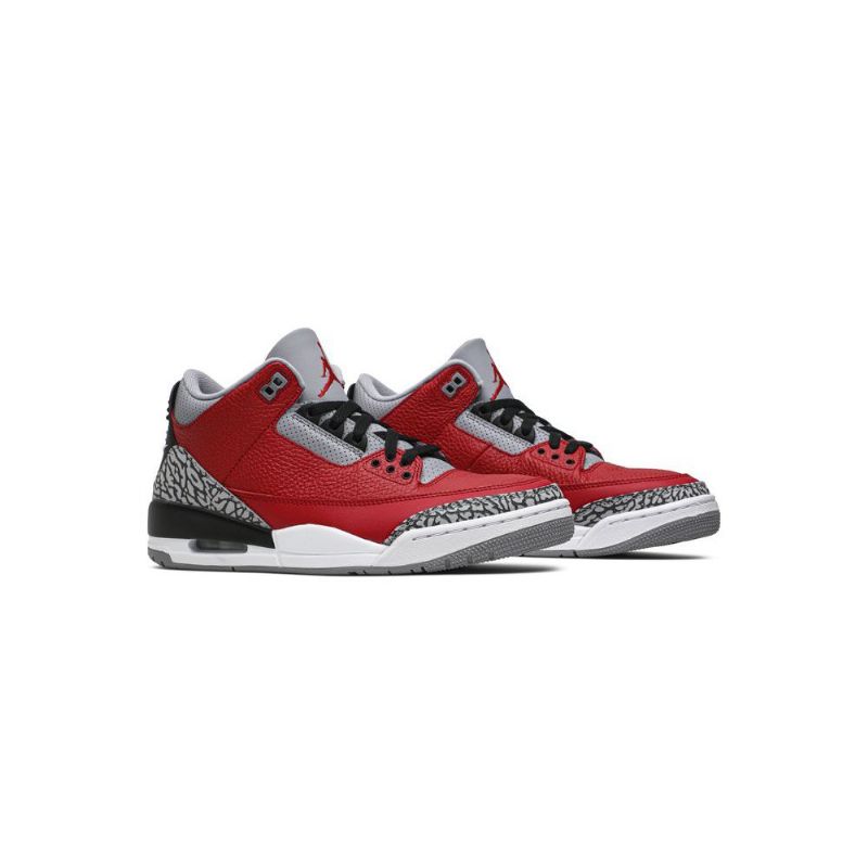 Ανδρικά Παπούτσια Air Jordan 3 Retro Se Κόκκινος Γκρί Μαύρος