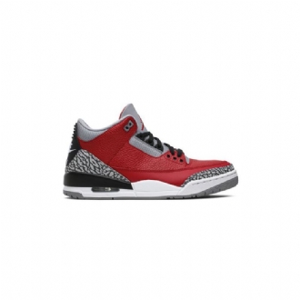 Ανδρικά Παπούτσια Air Jordan 3 Retro Se Κόκκινος Γκρί Μαύρος