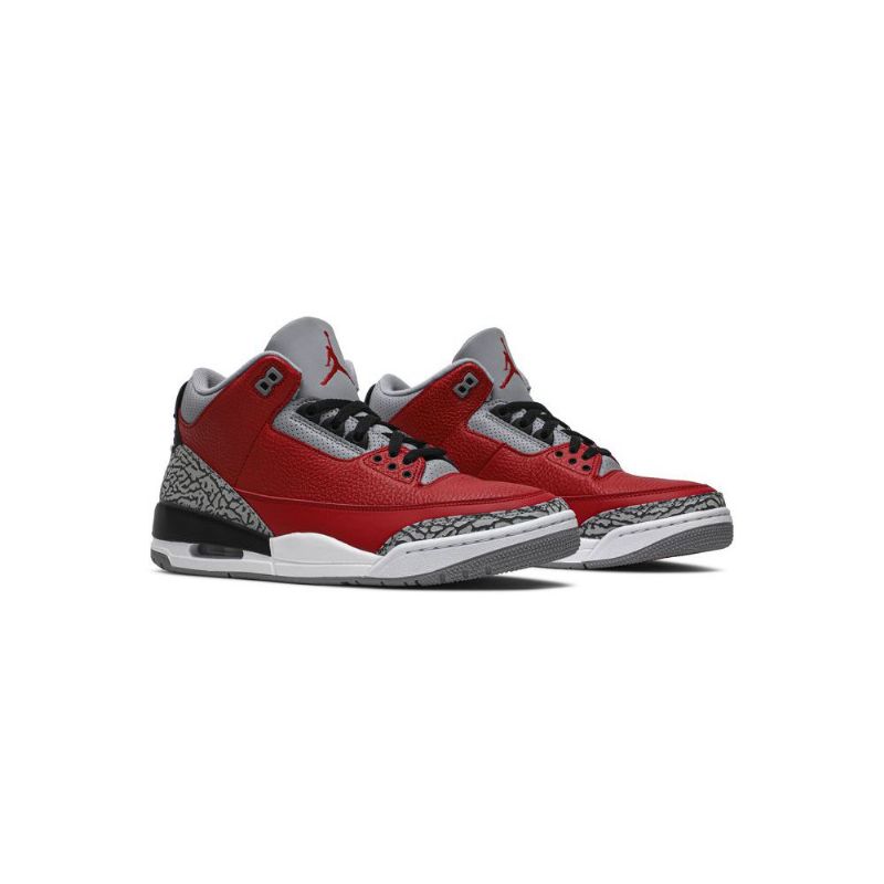 Ανδρικά Παπούτσια Air Jordan 3 Retro Se Κόκκινος Γκρί Μαύρος