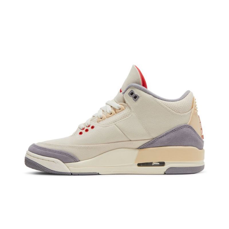 Ανδρικά Παπούτσια Air Jordan 3 Retro Se Μπεζ Γκρι Κόκκινα