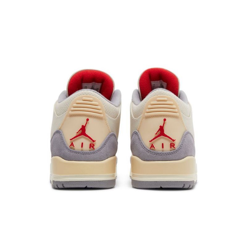 Ανδρικά Παπούτσια Air Jordan 3 Retro Se Μπεζ Γκρι Κόκκινα