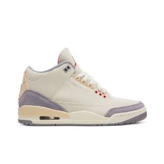 Ανδρικά Παπούτσια Air Jordan 3 Retro Se Μπεζ Γκρι Κόκκινα