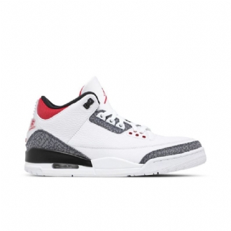 Ανδρικά Παπούτσια Air Jordan 3 Se-t Λευκά Κόκκινα Μαύρα