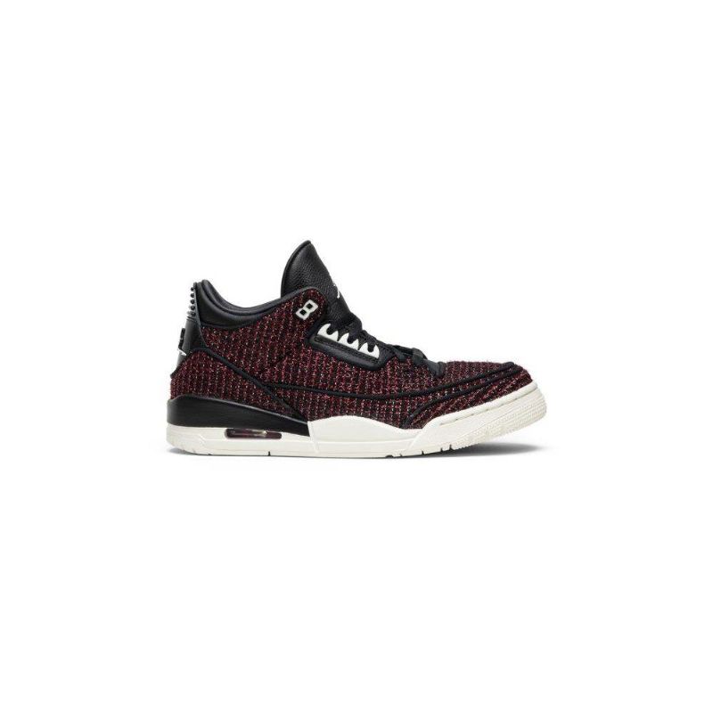 Γυναικεία Παπούτσια Air Jordan 3 Anna Wintour Retro Bordeaux Μαύρος