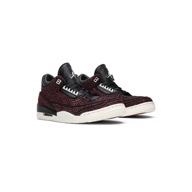 Γυναικεία Παπούτσια Air Jordan 3 Anna Wintour Retro Bordeaux Μαύρος