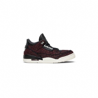 Γυναικεία Παπούτσια Air Jordan 3 Anna Wintour Retro Bordeaux Μαύρος
