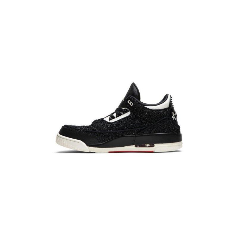 Γυναικεία Παπούτσια Air Jordan 3 Anna Wintour Retro Μαύρος Ασήμι