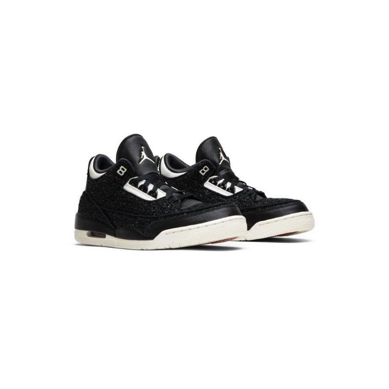 Γυναικεία Παπούτσια Air Jordan 3 Anna Wintour Retro Μαύρος Ασήμι