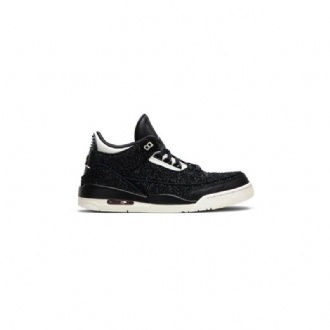 Γυναικεία Παπούτσια Air Jordan 3 Anna Wintour Retro Μαύρος Ασήμι