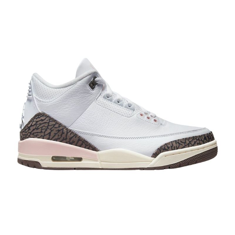 Γυναικεία Παπούτσια Air Jordan 3 Ρετρό Λευκό Καφέ