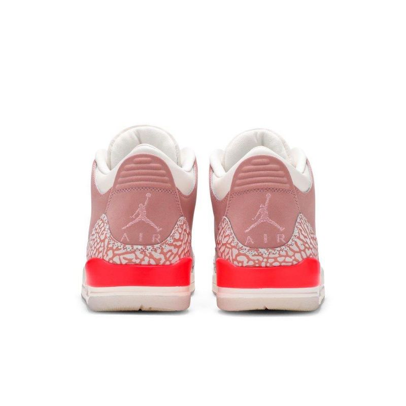Γυναικεία Παπούτσια Air Jordan 3 Ρετρό Λευκό Ροζ Κόκκινο